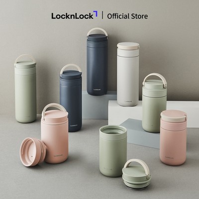 Bình giữ nhiệt Lock&Lock Metro Two Way 237ml hoặc 475ml thép không gỉ (SUS304)