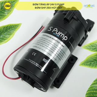 Bơm tăng áp máy lọc nước RO 24V SHF-250, 8369 hút đẩy, giá rẻ cho tất cả máy lọc nước