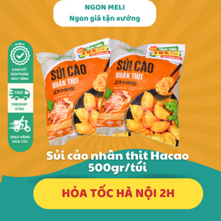 Sủi cảo nhân thịt Hacao thả lẩu chiên rán 500g NGON meli Giao Hàng Hỏa Tốc Tại Hà Nội