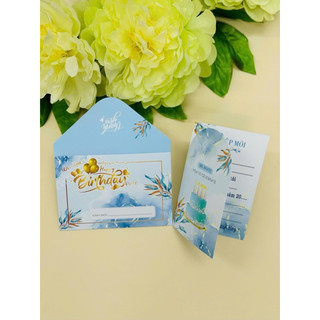 ( sét 10 cái )thiệp mời ghi tay,tất niên,khai trương,liên hoan,họp mặt,sinh Nhật