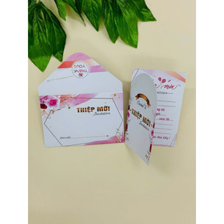( sét 10 cái )thiệp mời ghi tay,tất niên,khai trương,liên hoan,họp mặt,sinh Nhật