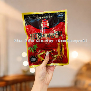 Kẹo Hồng Sâm Cứng Hàn Quốc 200gr [8818]
