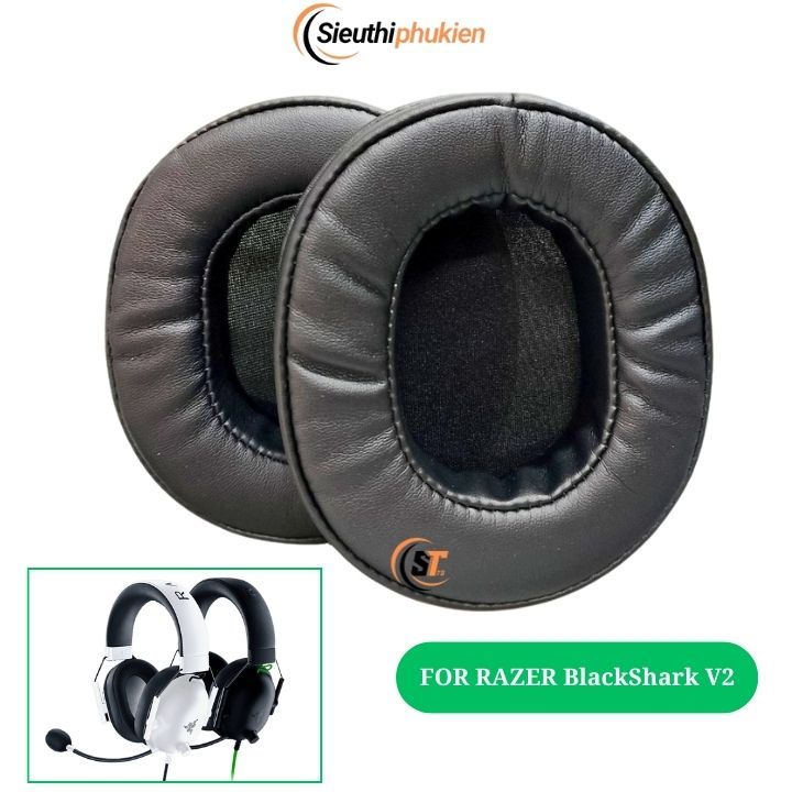 Đệm Bọc Tai Nghe Razer BlackShark V2 / V2 X / V2 X Pro , ốp tai nghe Razer BlackShark V2 085107