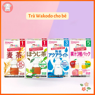 Trà hoa quả Wakodo Nhật Bản cho bé (Date 08/2026)