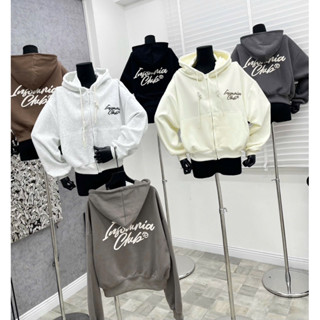 Áo Khoác Nỉ 2 Da Không Xù Form Lửng In Insonia Hàng QC, áo khoác nữ vải mềm mịn mướt form 40-65kg mặc đẹp Hoodie Zip