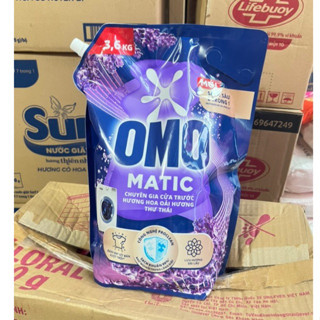 Nước giặt Omo cửa trước túi 3.6kg Comfort Hương Oải Hương