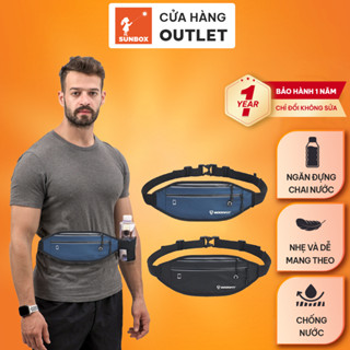 Túi đeo hông, đeo bụng, đeo chéo thể thao chạy bộ có ngăn đựng nước GoodFit GF112RB