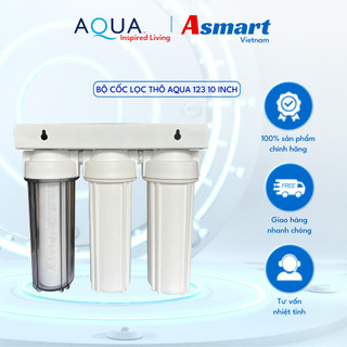 Bộ 3 cốc lọc thô Aqua 10 inch