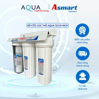 Bộ 3 cốc lọc thô Aqua 10 inch