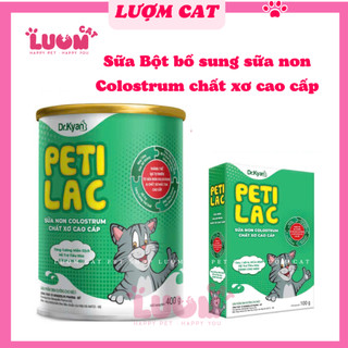 Sữa non Petilac Sữa bột dinh dưỡng dành cho Mèo mọi lứa tuổi Lượm Cat 
