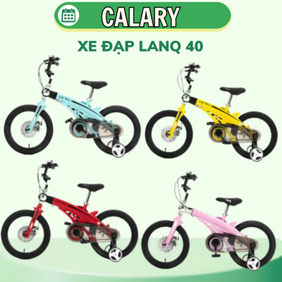 Xe Đạp Trẻ Em Cougar-Centosy-LanQ 40 Dành Cho Trẻ Từ 2-11 Tuổi, Có Bánh Phụ Cho Bé Mới Tập Đi