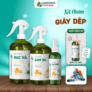 Bình Xịt Khử Mùi Hôi Giày Dép VUATINHDAU 100ml/300ml/500ml Xịt Thơm Giày Sneaker, Khử Mùi Hôi Chân
