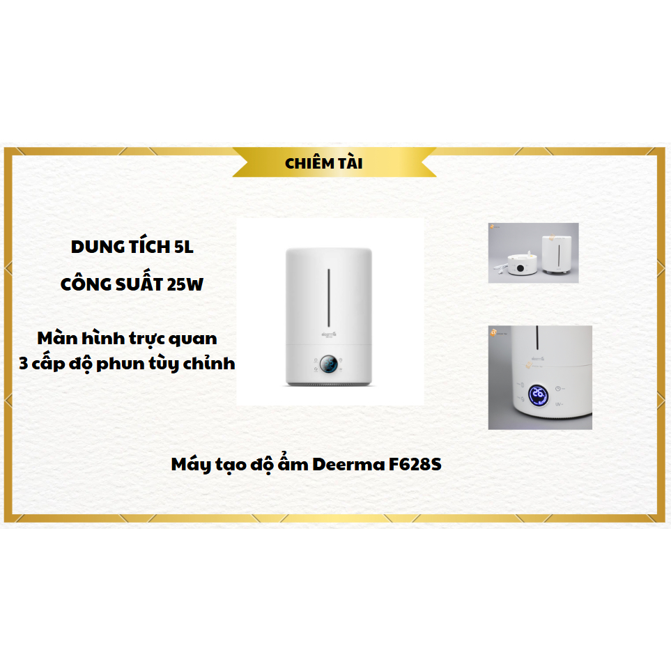 Máy tạo độ ẩm Deerma F628S (không sử dụng được tinh dầu)
