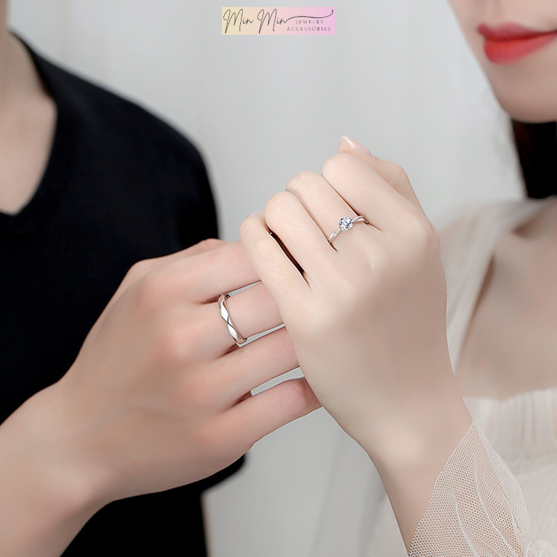 Nhẫn đôi, nhẫn cặp kim cương nam nữ