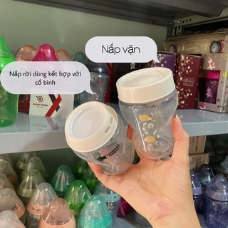  Nắp chặn cổ bình sữa Tommee Tippee  1 cái tách set không hộp  