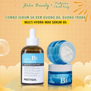Combo Serum Và Kem Dưỡng B5 Prettyskin | Jolie Beauty
