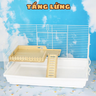 Tầng gác lửng gắn lồng cho Hamster Bọ Ú (Chuột Lang