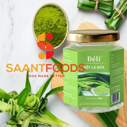 Bột Lá Dứa Deli - 60 gram