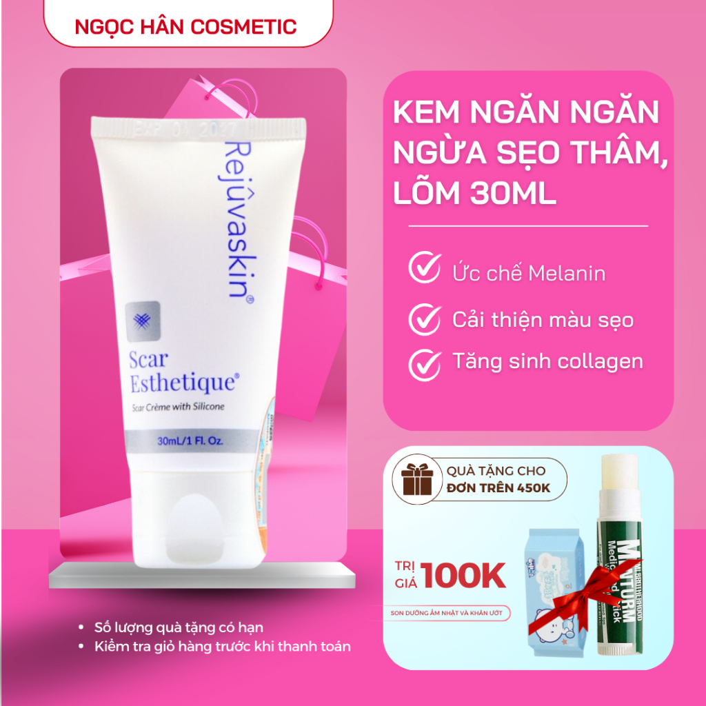 Kem mờ sẹo thâm Rejuvaskin Scar Esthetique 30ml - ngochan cosmetics