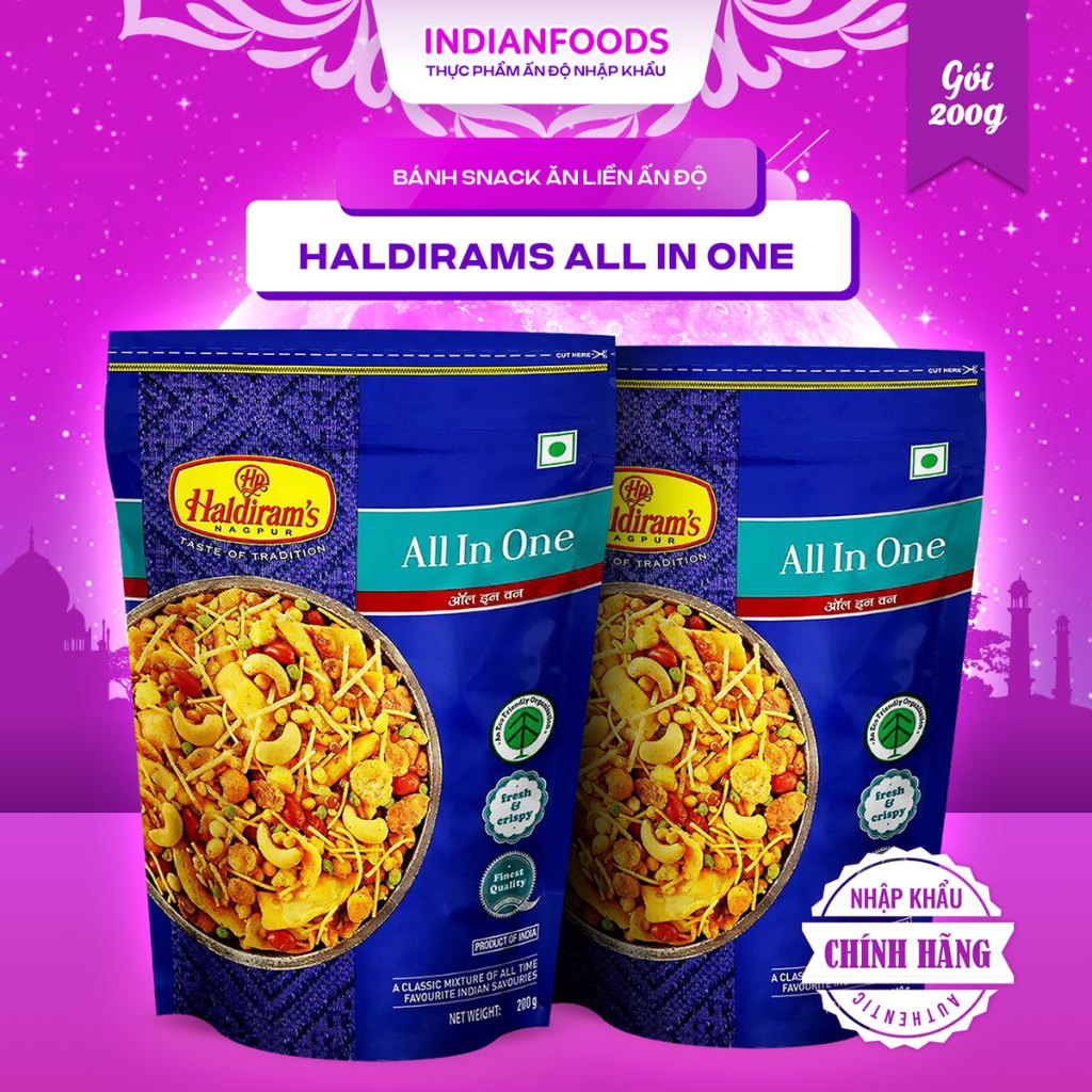 Snack HALDIRAMS All In One 200gr
