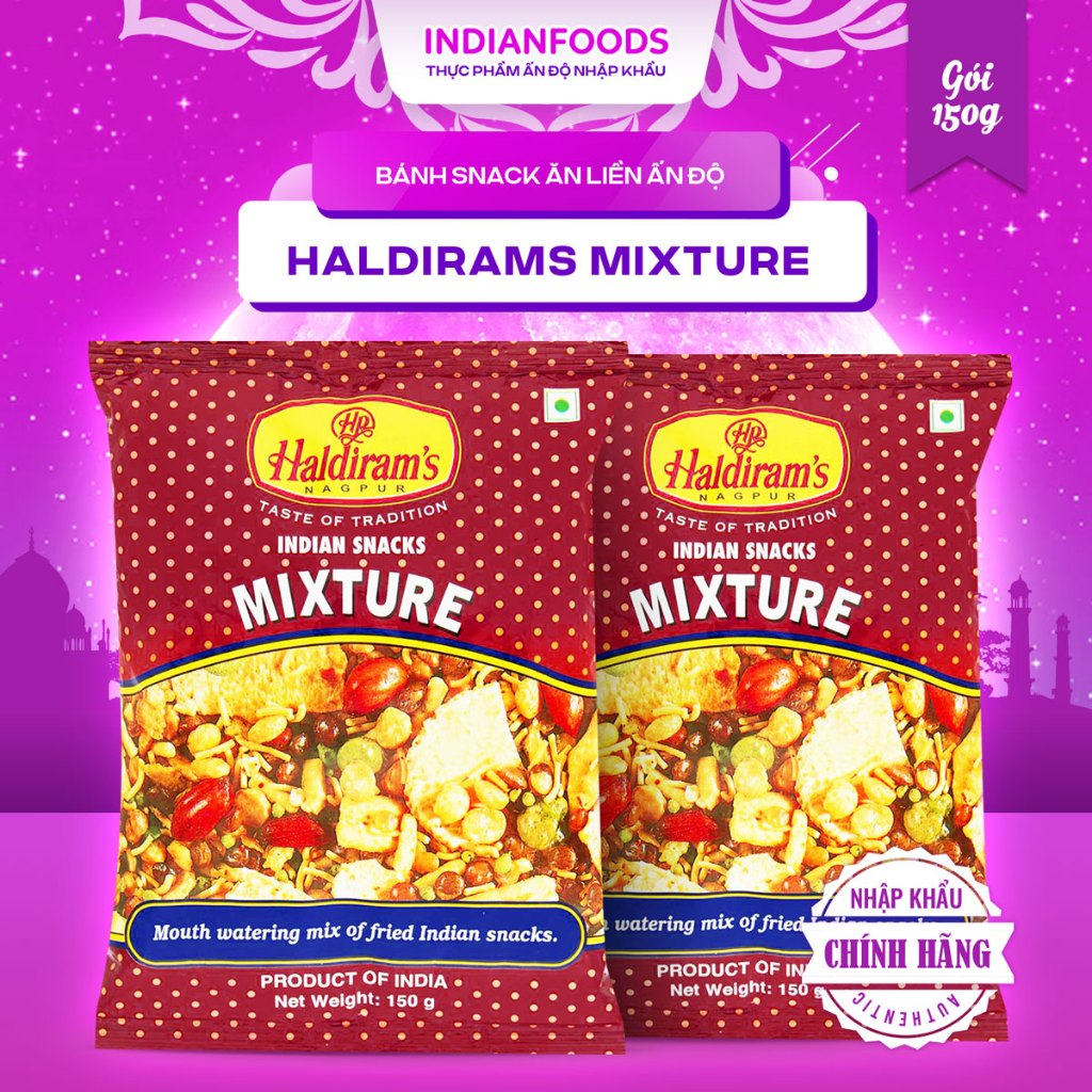 Snack HALDIRAMS Mixture 150gr
