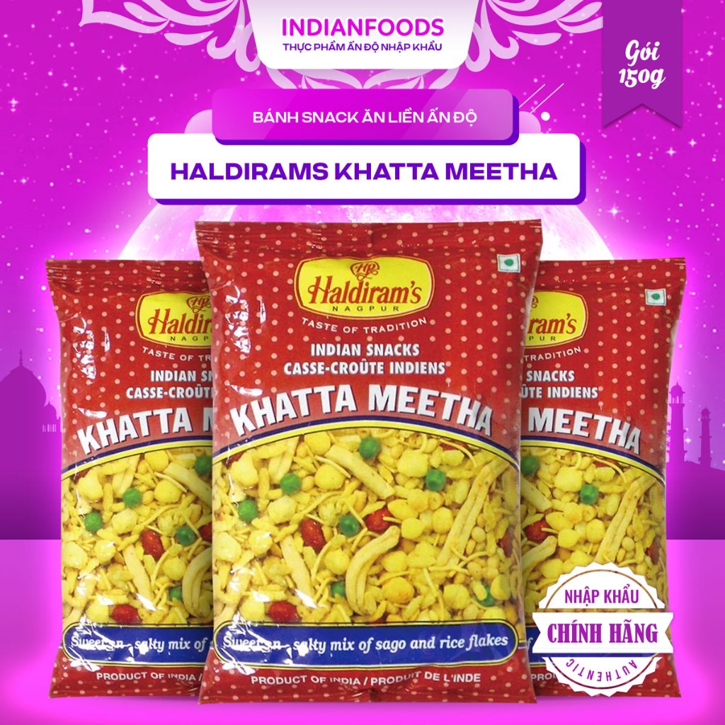 Snack HALDIRAMS Khatta Meetha 150gr