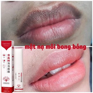 Tẩy da chết môi sủi bọt TWG dưỡng ẩm tiện dụng Tẩy da chết môi gel làm hồng môi dưỡng ẩm tự nhiên khử hết thâm môi nội