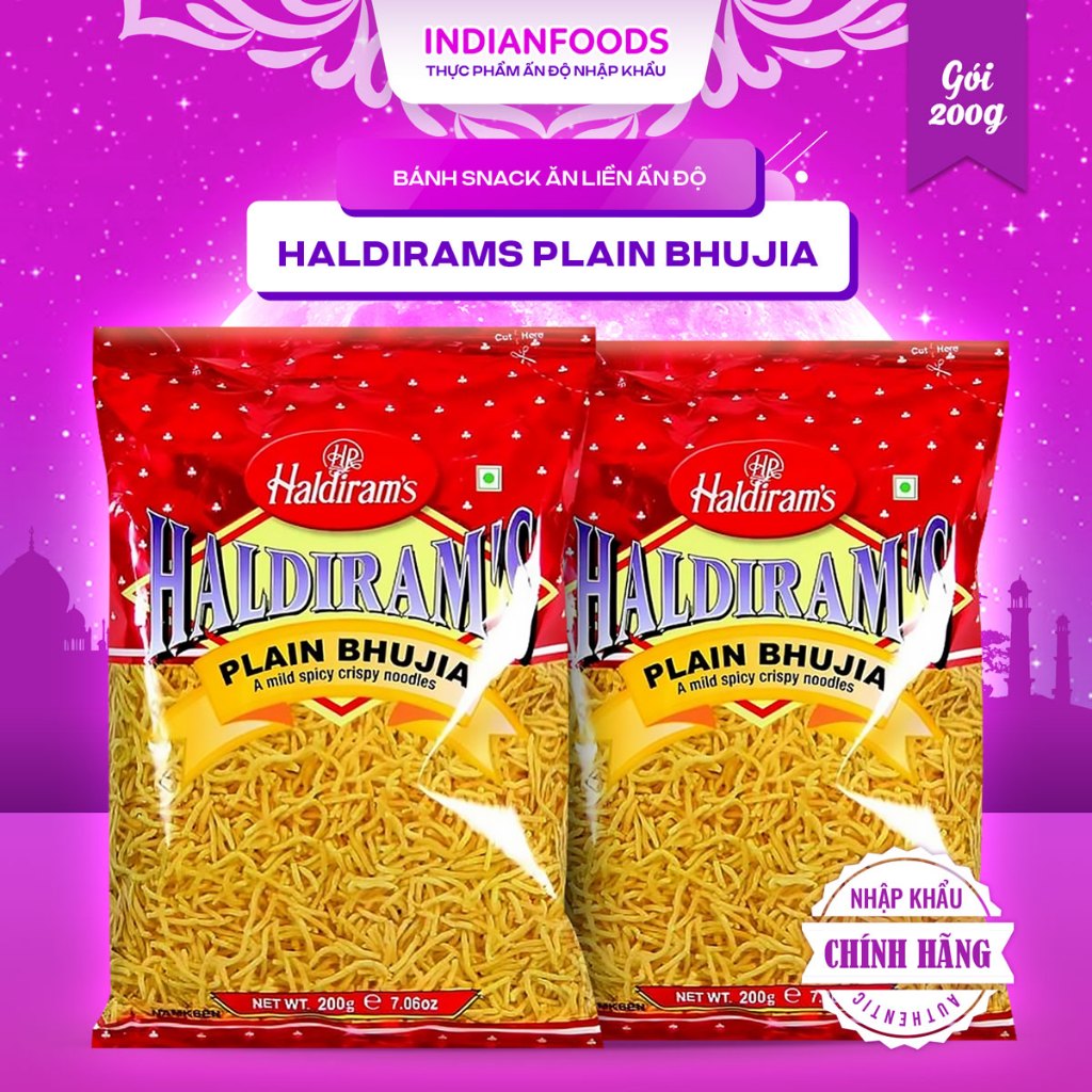 Snack HALDIRAMS Plain Bhujia 150gr