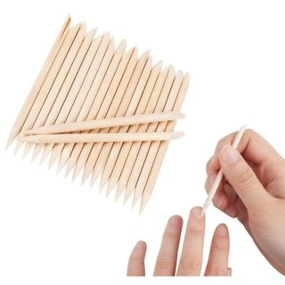 Phụ kiện 20 dũa móng tay mini, keo ,que gỗ vỏ hộp