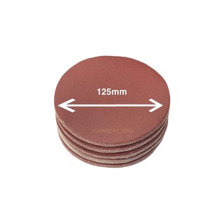 Nhám Dán Máy Mài 125mm (5inch) Đủ Size 40 đến 600