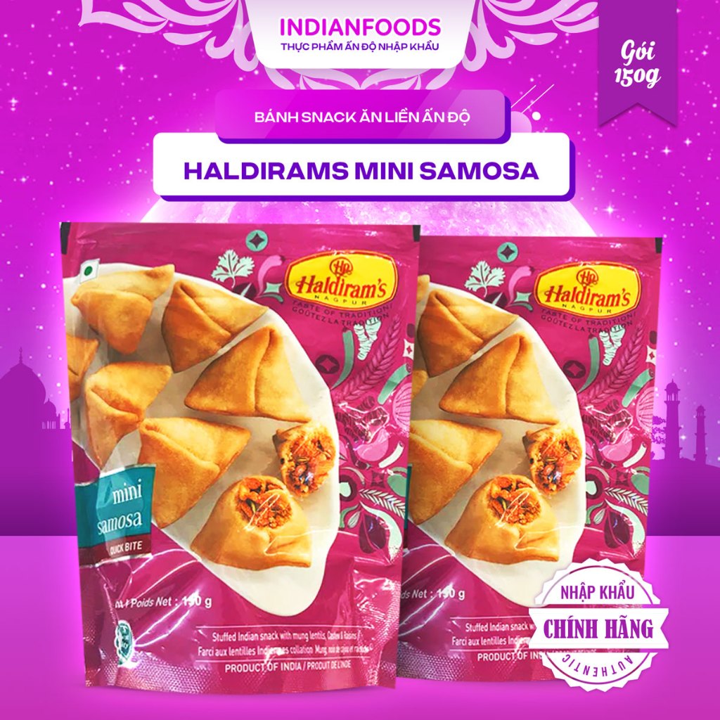 Snack HALDIRAMS Mini Samosa 150gr
