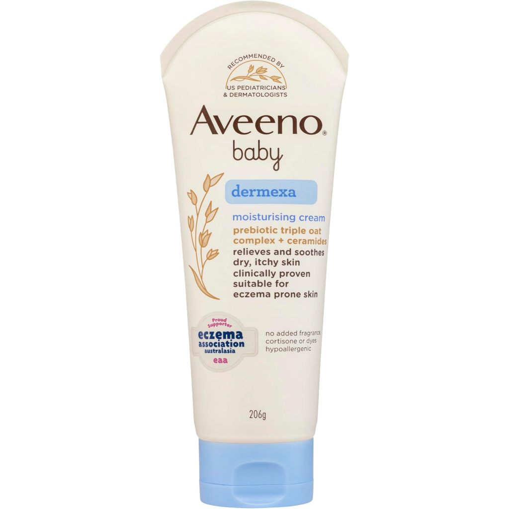 Aveeno Baby Dermexa Fragrance Free Eczema Prone Sensitive Moisturising Baby Cream 206g