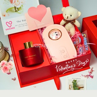 Set quà D'Hera,Quà sinh nhật cho nữ UNICARE,Set quà tặng bạn gái 20/10, giáng sinh, valentine có máy massage bụng kinh