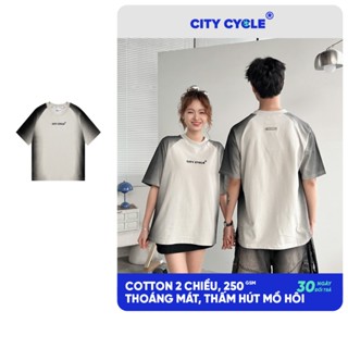  Áo Thun Streak Local Brand Chính Hãng City Cycle chất liệu cotton cao cấp form rộng oversize unisex 