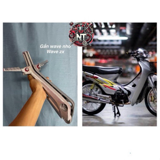 Bộ Pát Gác Chân Dài Wave nhỏ Wave ZX tặng kềm Gác Chân Nguyên Khối Gcraft (KHÔNG LẮP SẲN)
