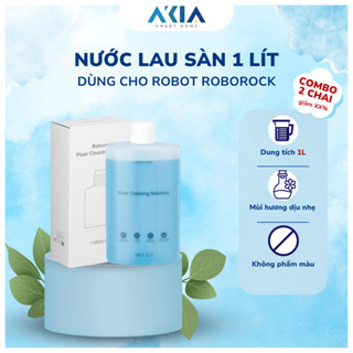 Nước lau sàn chuyên dụng Roborock - Dành cho Robot, Máy hút bụi cầm tay, Chống nghẹt ống bơm, Dung tích 1L