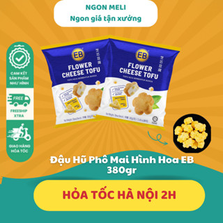 Đậu hũ phô mai EB hình hoa 400g thả lẩu chiên rán NGON meli Giao Hàng Hỏa Tốc Tại Hà Nội