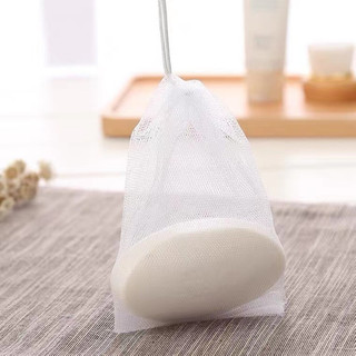 lichee1🌷Túi Lưới Đựng Xà Phòng Rửa Mặt Tạo Bọt Tiện Dụng