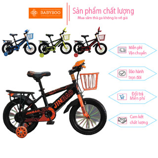  Xe đạp Jinbao địa hình cho bé size 12-20 có bánh phụ hoặc chân chống đi kèm 