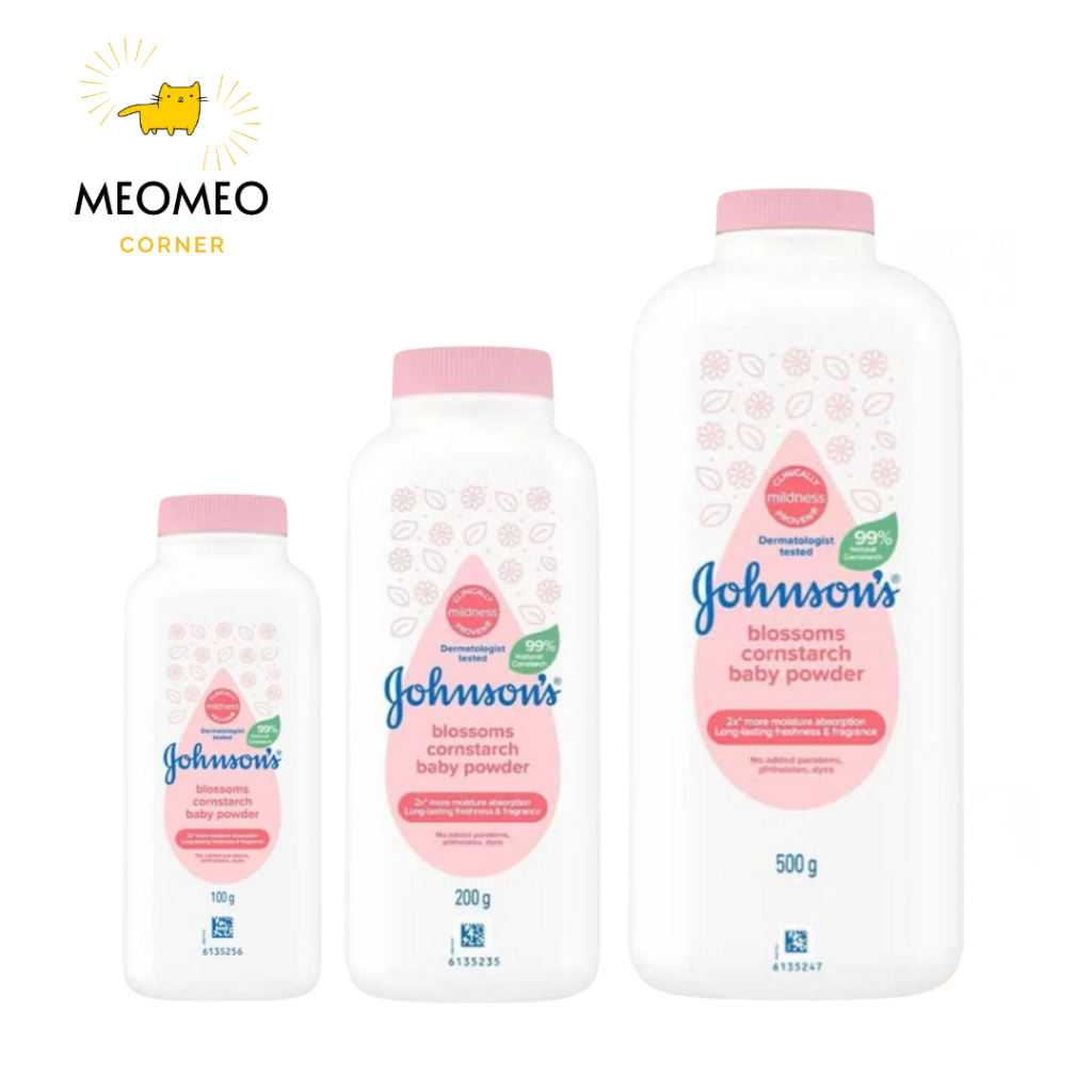 Phấn Rôm Johnson's Baby Hương Hoa Blossom Baby Powder 100g/200g/500g
