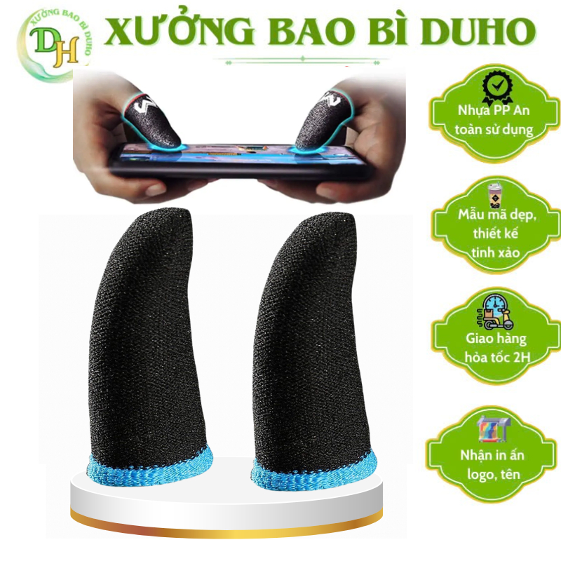 Cặp Bao Tay Chơi Game Cao Cấp Chống Mồ Hôi, Siêu Nhạy, Co Giãn Cực Tốt, Găng Tay Chơi Game #