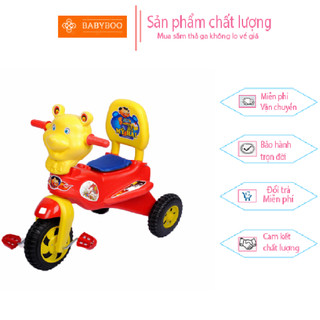  Xe thổi ba bánh đầu thú cho bé 