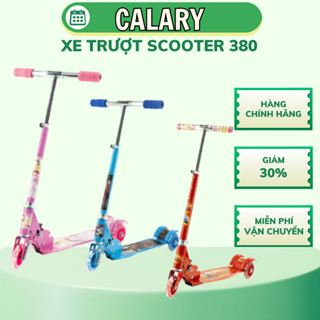 Xe Scooters Cougar- 380 Ba Bánh Phát Sáng, Có 3 Màu Cho Bé Lựa Chọn