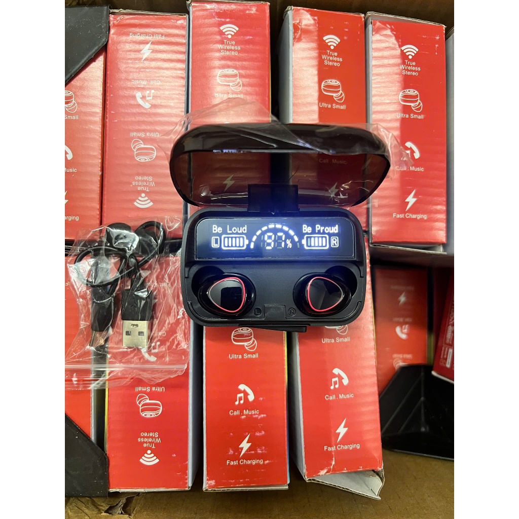 Tai Nghe Bluetooth M10 nâng cấp Phiên Bản Pro Pin Trâu, Cảm Ứng, Hỗ Trợ Đàm Thoại, Nghe NhạC | BigBuy360 - bigbuy360.vn