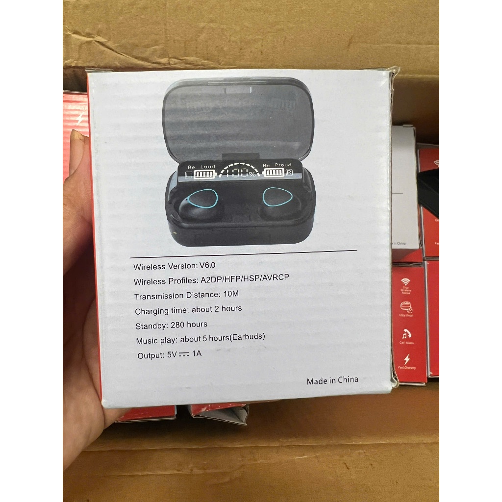 Tai Nghe Bluetooth M10 nâng cấp Phiên Bản Pro Pin Trâu, Cảm Ứng, Hỗ Trợ Đàm Thoại, Nghe NhạC | BigBuy360 - bigbuy360.vn