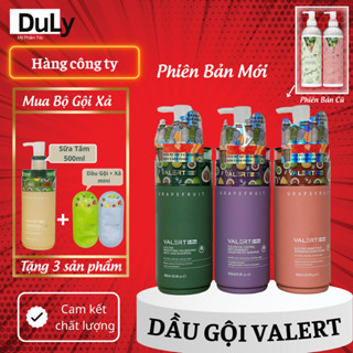 Dầu gội xả bưởi Valert Grapefruit 850ML phục hồi, chống rụng kích mọc tóc