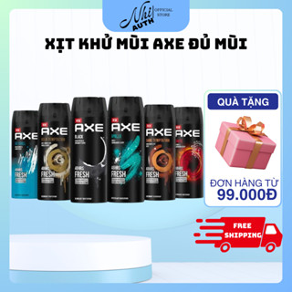 Xịt Khử Mùi Axe 150ml đủ mùi