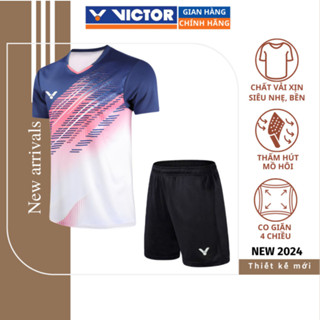  Quần áo cầu lông Yonex Lining Victor bộ quần áo thể thao cao cấp vải thun lạnh nhẹ mát bền mã M3S94 