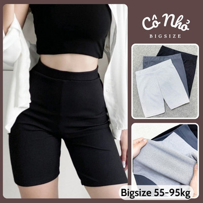 Quần Legging Ngố Bigsize Nữ Ôm Sát Vải Thun Ruby Hàn Dày Dặn Co Giãn Thấm Hút Mồ Hôi Q532