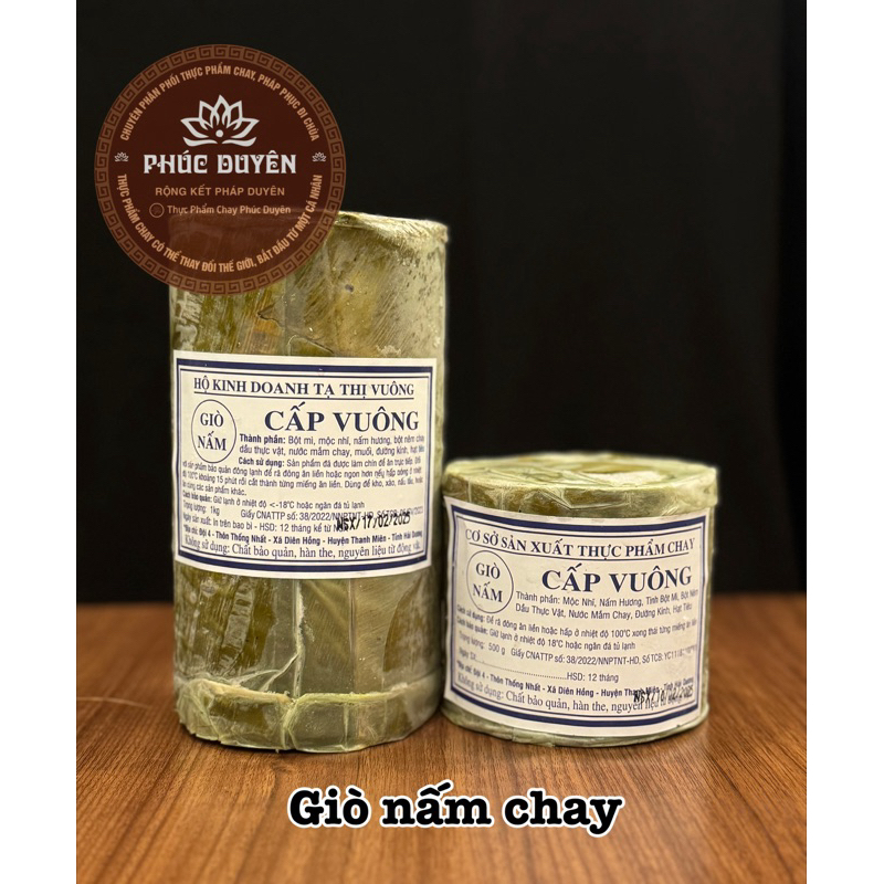 Giò nấm chay kg [HN]
